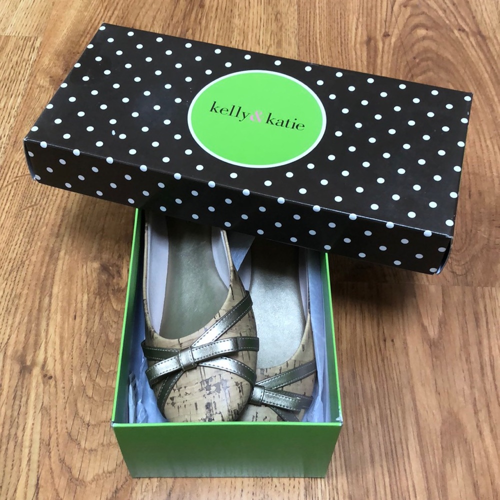 Kelly & Katie Cork Ballet Flats 9M